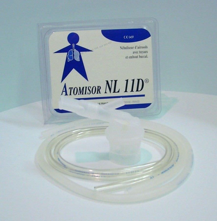 Pneumatic nebulizer 0.7 ml/mn | NL11D, NL11 AD Diffusion Technique Francaise