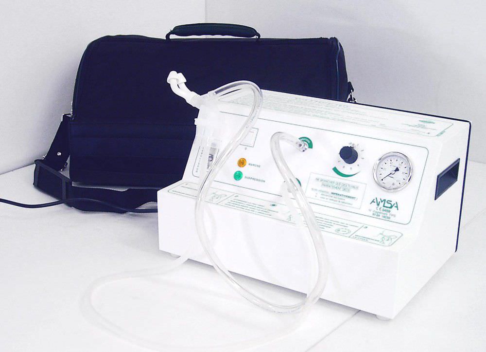 Pneumatic nebulizer / manosonic / with compressor 100 Hz | AMSA Diffusion Technique Francaise