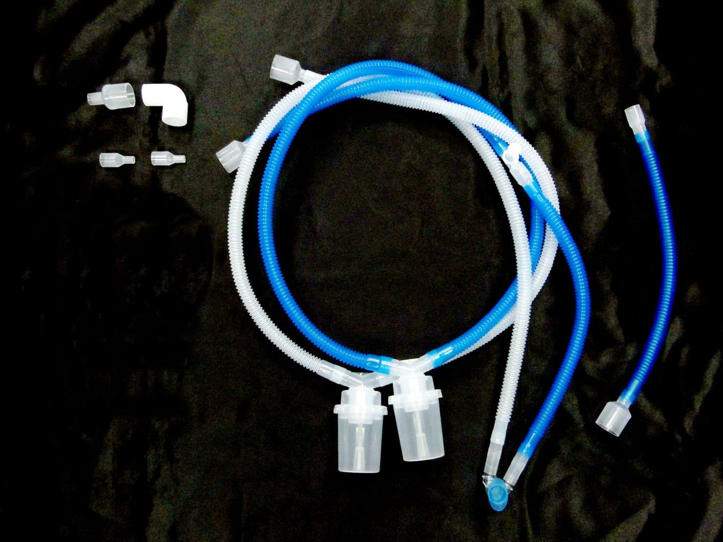 Disposable patient ventilator breathing circuit 150 cm, 12 mm Ø | G-316002-00 Vadi Medical Technology