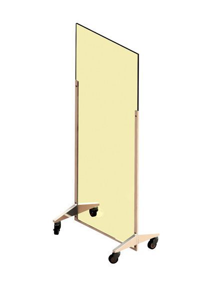 X-ray radiation protective shield / mobile / with window AMS - 076995 AMRAY Medical
