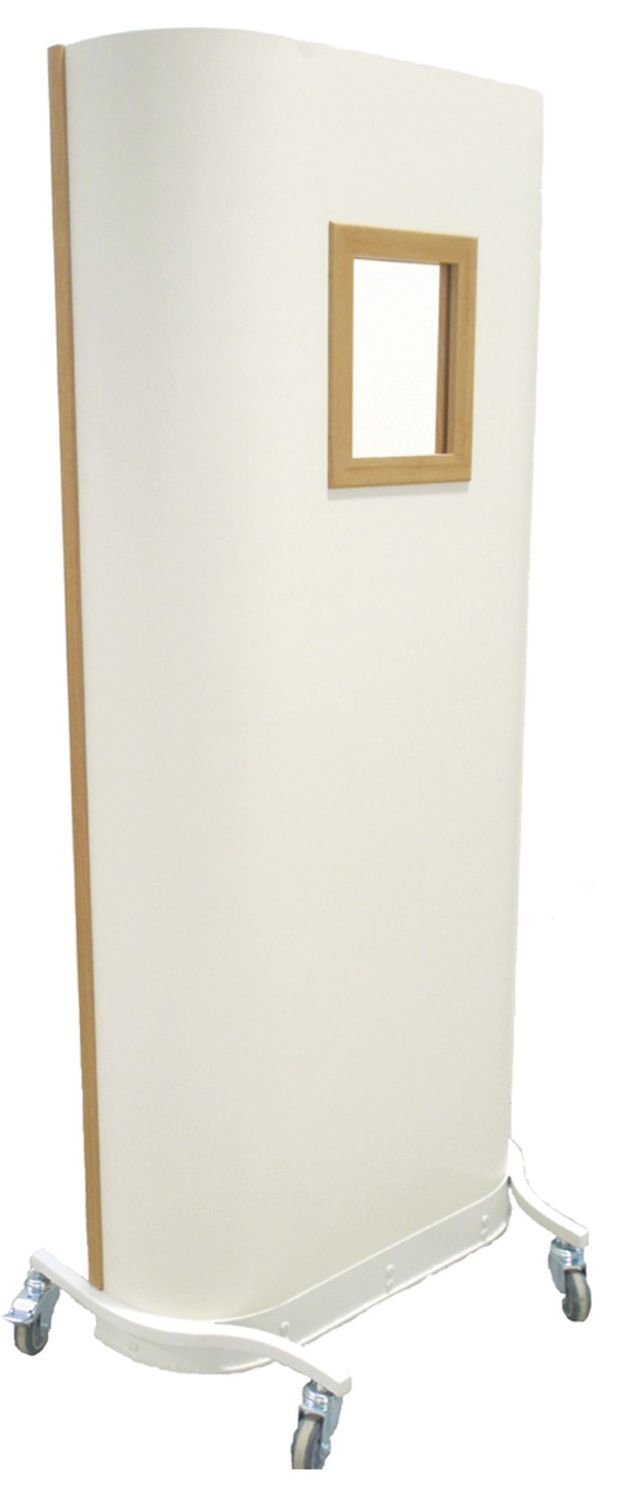 X-ray radiation protective shield / mobile / with window AMS - 076998 AMRAY Medical