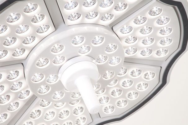 LED surgical light / ceiling-mounted / 2-arm 130 000 - 160 000 lux | VIDA X SERIES ConVida Healthcare & Systems