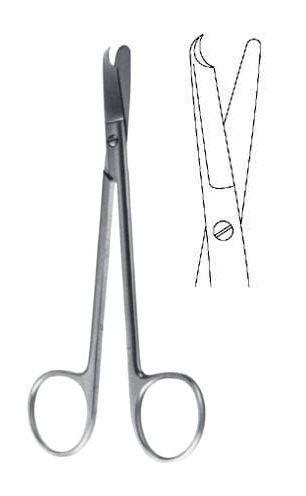 Ligature scissors / surgical / Littauer 13 cm, Littauer| 05-354-13 ALLSEAS