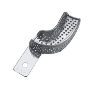 Perforated dental impression tray / for partial dentures 04-114-R3 ALLSEAS