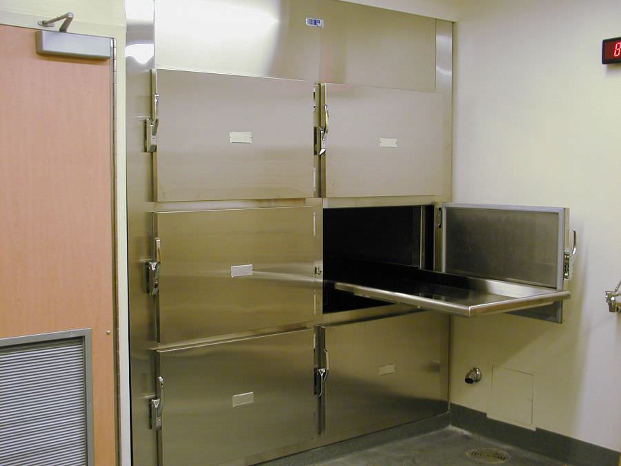 Front-loading refrigerated mortuary cabinet / 6-body 6R3W CSI-Jewett