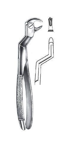 Wisdom teeth dental extraction forceps 02-201- 22R ALLSEAS