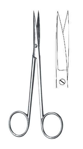 Straight gum scissors 14 cm, Brophy Sullivan | 05-331-14 ALLSEAS