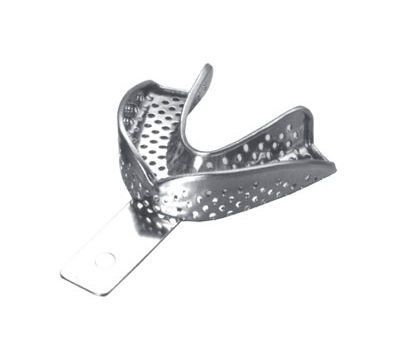 Lower dental impression tray / perforated 04-102 ALLSEAS