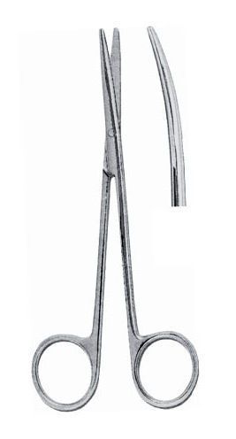 Surgical scissors / dental / curved 14.5 cm, Metzenbaum-Slim | 03-115-14 ALLSEAS