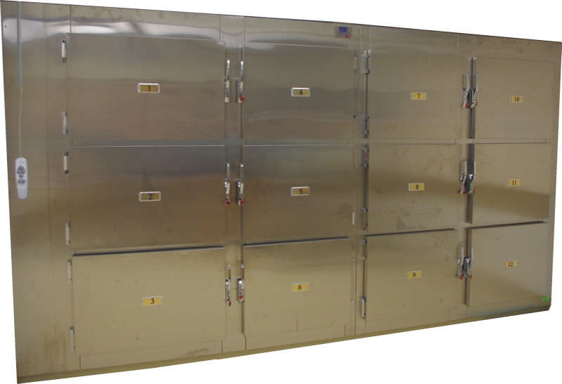 12-body refrigerated mortuary cabinet I2R4W CSI-Jewett