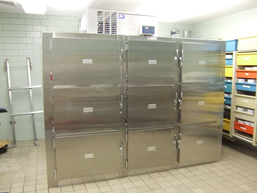 Front-loading refrigerated mortuary cabinet / 6-body 6EC2W CSI-Jewett