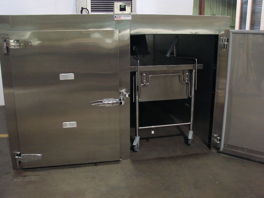 Front-loading refrigerated mortuary cabinet / 2-body 2SP CSI-Jewett