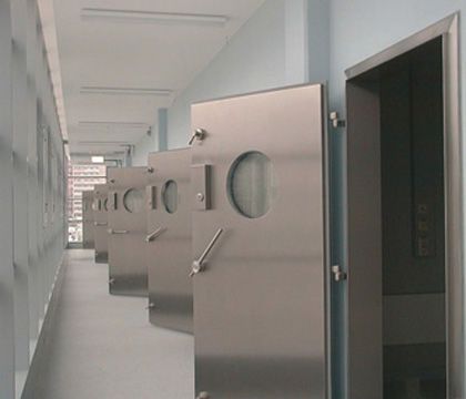 Laboratory door / hospital / swinging HT Labor + Hospitaltechnik