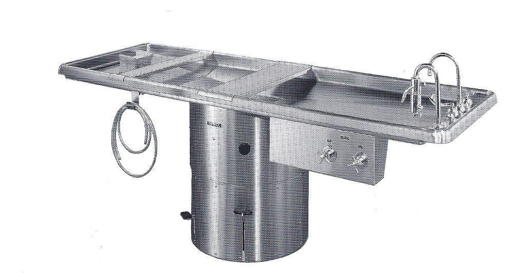 Autopsy table / rotating / hydraulic / with downdraft ventilation DH Hydro-Poise™ CSI-Jewett
