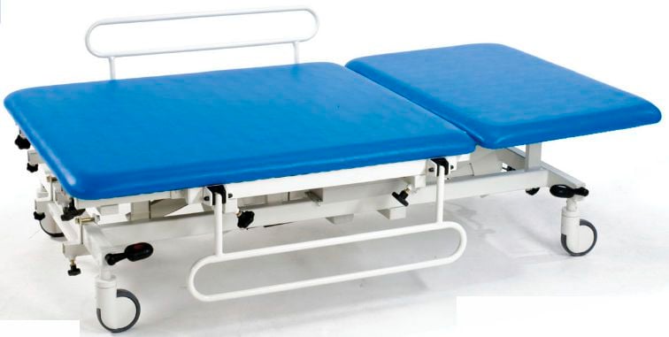 Bariatric examination table / electrical / on casters / height-adjustable Bobath 5 Akron