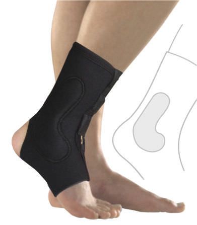 Ankle sleeve (orthopedic immobilization) / open heel / with malleolar pad 7630 MALLEOCARE FLEX Arden Medikal