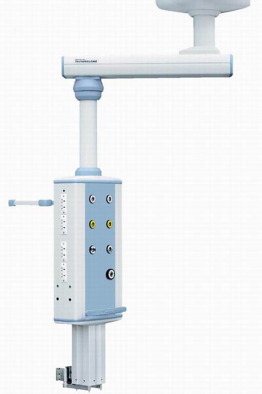 Ceiling-mounted medical pendant / articulated / with column / medical NOVAIR series Novair Oxyplus Technologies