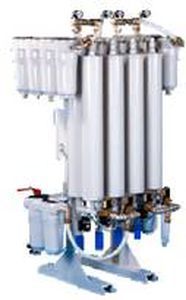 Medical air compression system / screw 2.2 - 110 kW , 16 - 978 m³/h, 7 - 13 bar | x-VZ series Novair Oxyplus Technologies