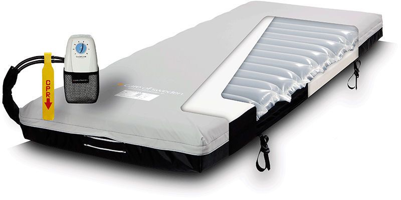Anti-decubitus mattress / for hospital beds / foam / static air CuroCell S.A.M.® CF16 Care of Sweden