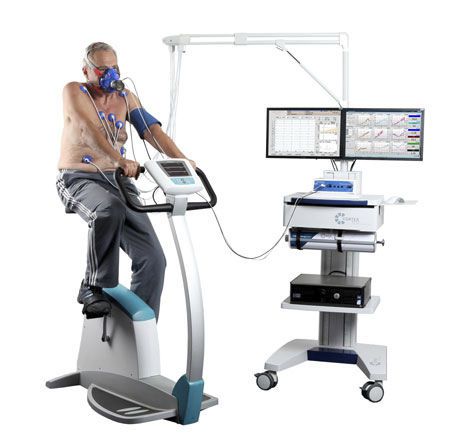 Cardio-respiratory stress test equipment / desk meta control 3000 CORTEX Biophysik