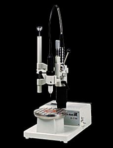Dental laboratory milling machine / bench-top / with electric micromotor D-F 44 Harnisch + Rieth