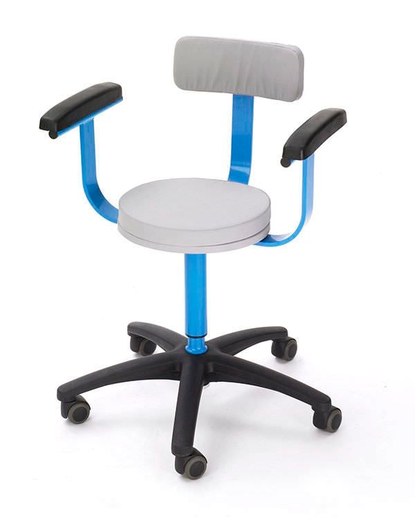 Medical stool / height-adjustable / non-magnetic / on casters MR4502 Wardray Premise