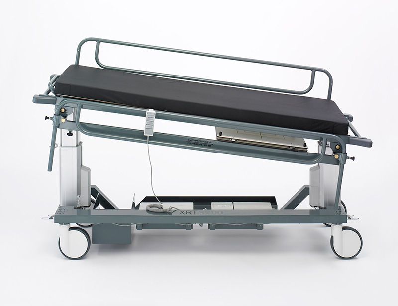Transport stretcher trolley / height-adjustable / X-ray transparent / electrical XRT3000 Wardray Premise
