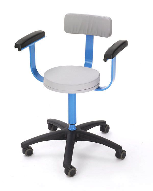 Medical stool / height-adjustable / non-magnetic / on casters MR4502 Wardray Premise