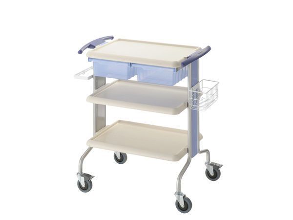 Treatment trolley / with drawer / 3-tray KY-700 Series PARAMOUNT BED