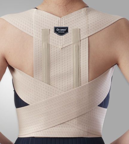 Posture corrective orthosis (orthopedic immobilization) / vertebral hyperextention / with flexible stays DR-B011 Dr. Med