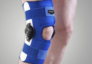 Knee splint (orthopedic immobilization) / articulated DR-K016 Dr. Med