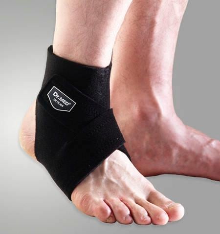 Ankle sleeve (orthopedic immobilization) / ankle strap / open heel DR-A004 Dr. Med