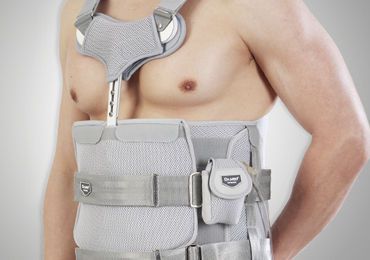 Thoracolumbosacral (TLSO) support corset / with sternal pad DR-B029 Dr. Med