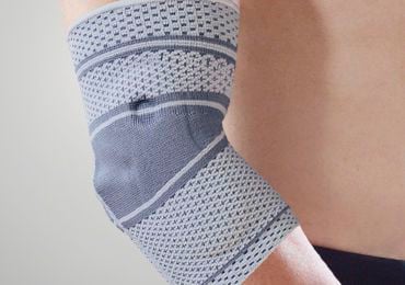 Elbow sleeve (orthopedic immobilization) / with epicondylus muscle pad DR-E040 Dr. Med