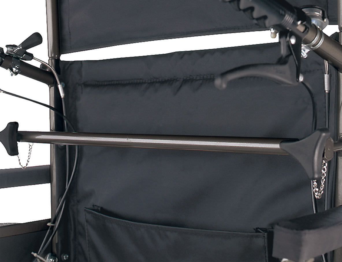 Passive wheelchair / folding / with legrest / with headrest Max. 120 kg | S-VR Bischoff & Bischoff