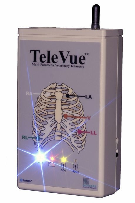 ECG transmitter / TEMP / RESP / computer-based TeleVue™ Digicare Biomedical Technology