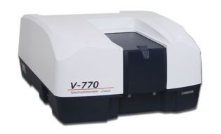 NIR spectrometer / UV-visible absorption / double-beam / with photon multiplier V-770 Jasco