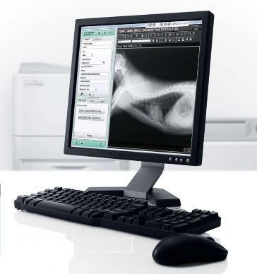 Radiography computer workstation / medical / veterinary / for anatomical imaging FCR CAPSULA V View FUJIFILM Europe