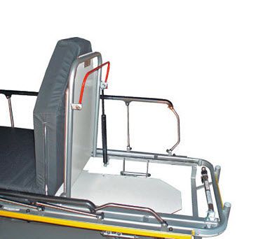 Trauma stretcher trolley / emergency / mechanical / 2-section Model ES 710, Model ES 711 Savion Industries