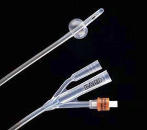 Drainage catheter / Foley / balloon / antimicrobial LUBRI-SIL® I.C. Bard Medical