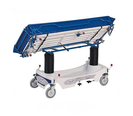 Hydraulic shower trolley / height-adjustable Model ST 370 Savion Industries