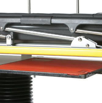 Trauma stretcher trolley / emergency / mechanical / 3-section Model ES 710FF Savion Industries