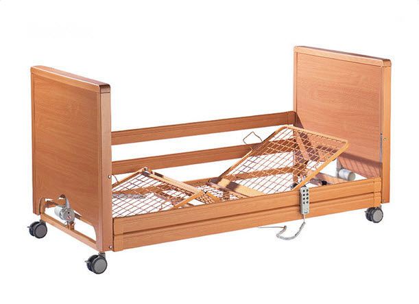 Homecare bed / electrical / on casters / 4 sections Classic Low Savion Industries
