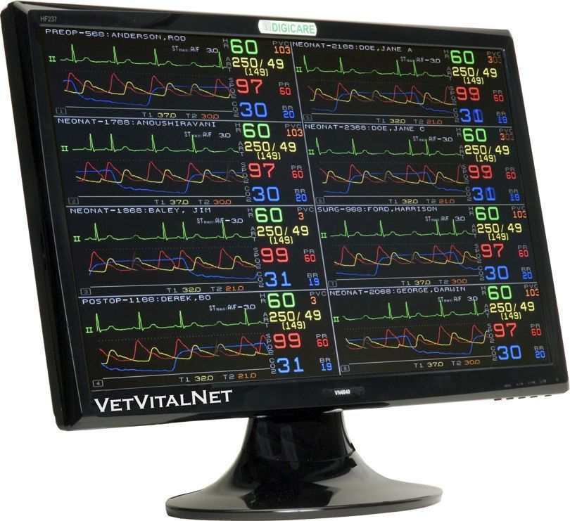 Veterinary central monitoring station VetVitalNet™ Digicare Animal Health