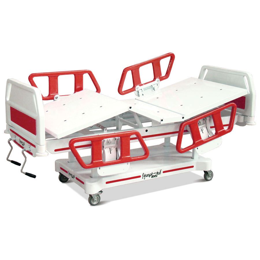 Mechanical bed / 4 sections HM 2001 H Hospimetal Ind. Met. de Equip. Hospitalares