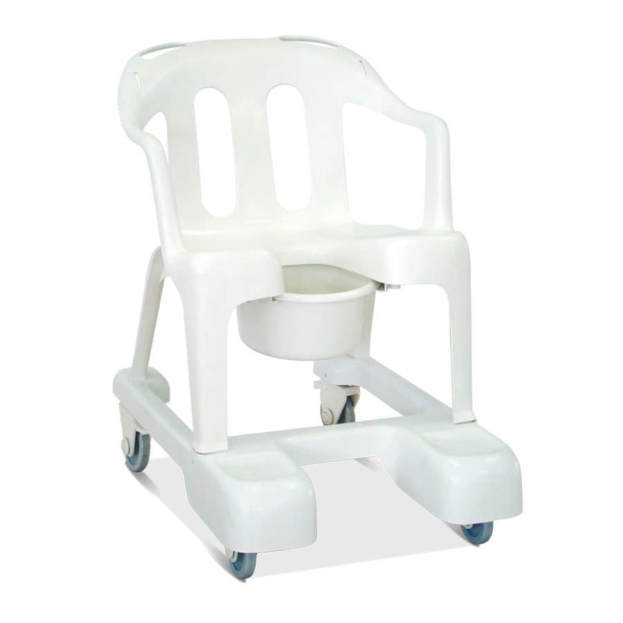 Commode chair / on casters HM 2046 C Hospimetal Ind. Met. de Equip. Hospitalares