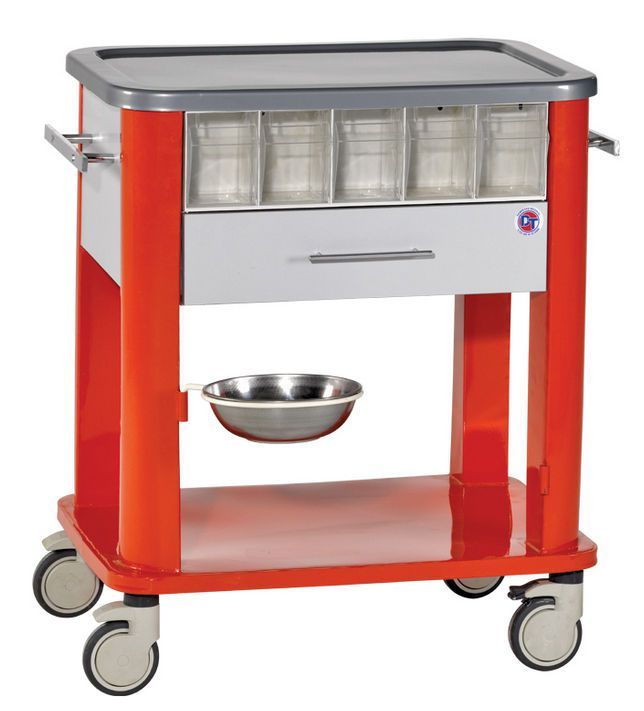 Medicine distribution trolley / 1 to 14 container DT-1263 Demirtas Medikal