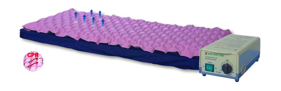 Anti-decubitus mattress / for hospital beds / dynamic air / honeycomb AD-1200 L/V Young Won Medical