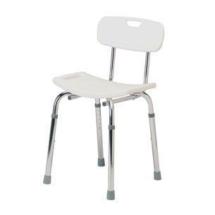Shower chair / with backrest / height-adjustable max. 100 kg | 4207A Roma Medical Aids