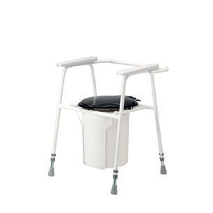 Commode chair / with armrests / height-adjustable max. 160 kg | 3308 Roma Medical Aids
